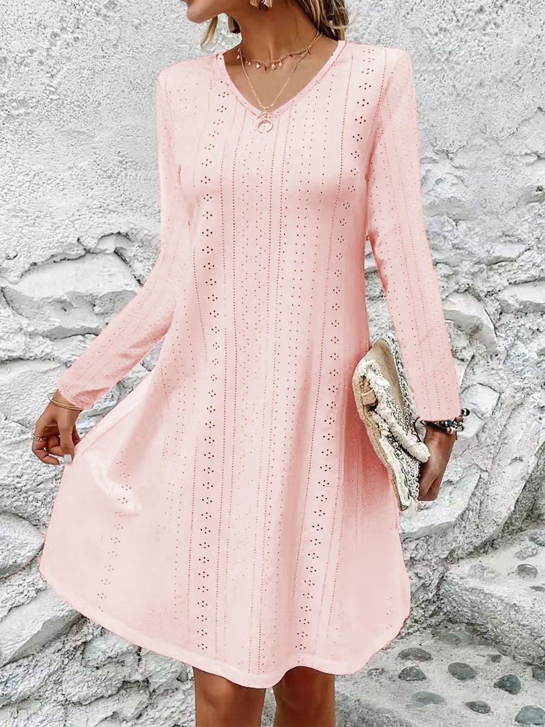 

StyleCast Women A-Line Dress, Peach