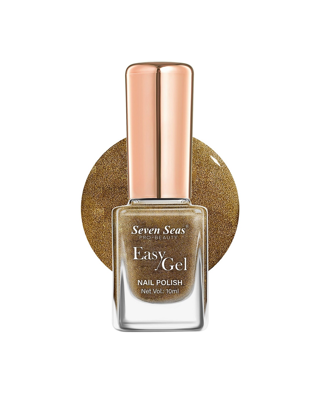 

Seven Seas Easy Gel Glossy Finish Nail Polish - 10 ml - No - 255, Green