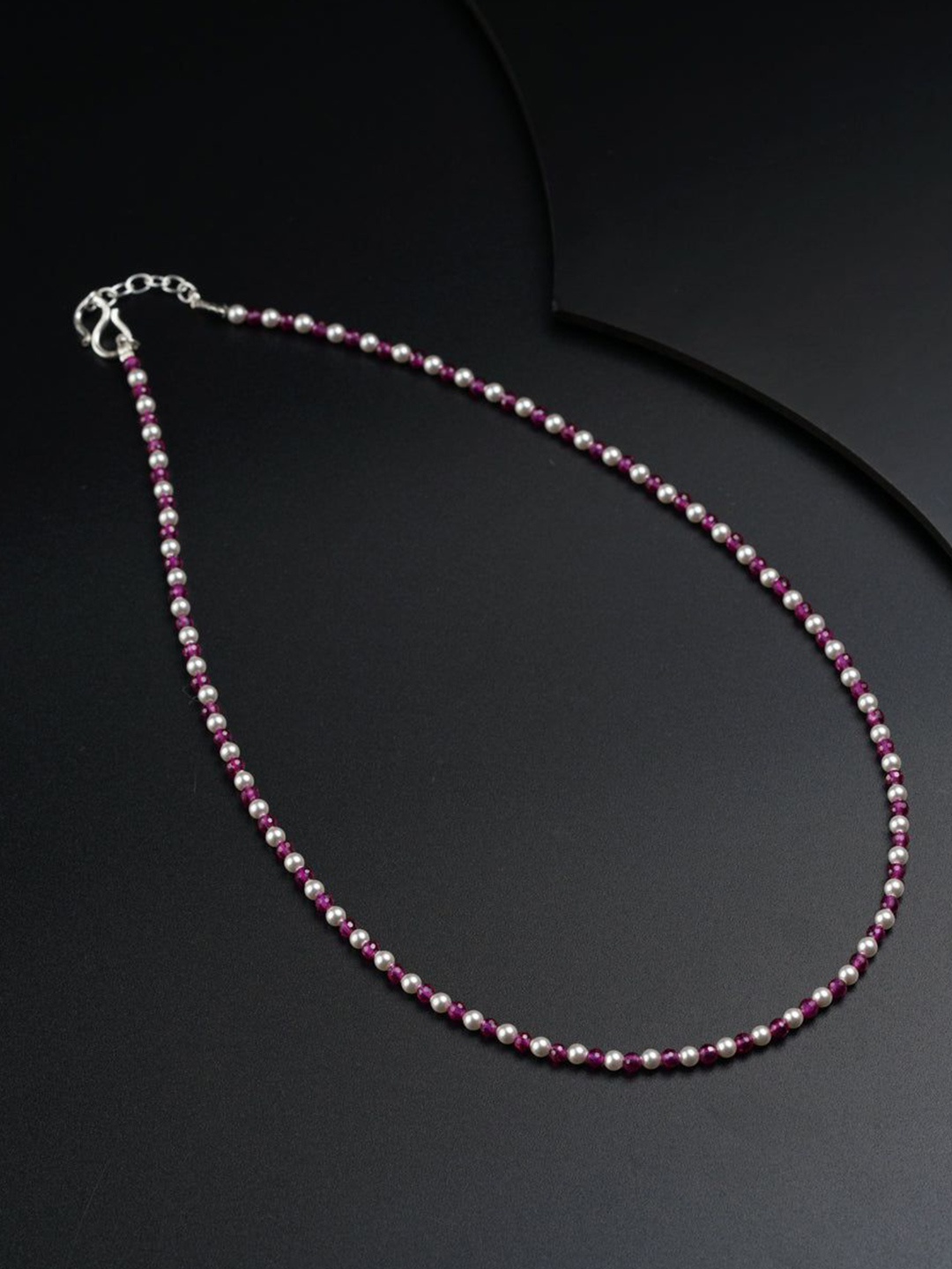 

House of Aadyaa Sterling Silver Handcrafted Necklace
