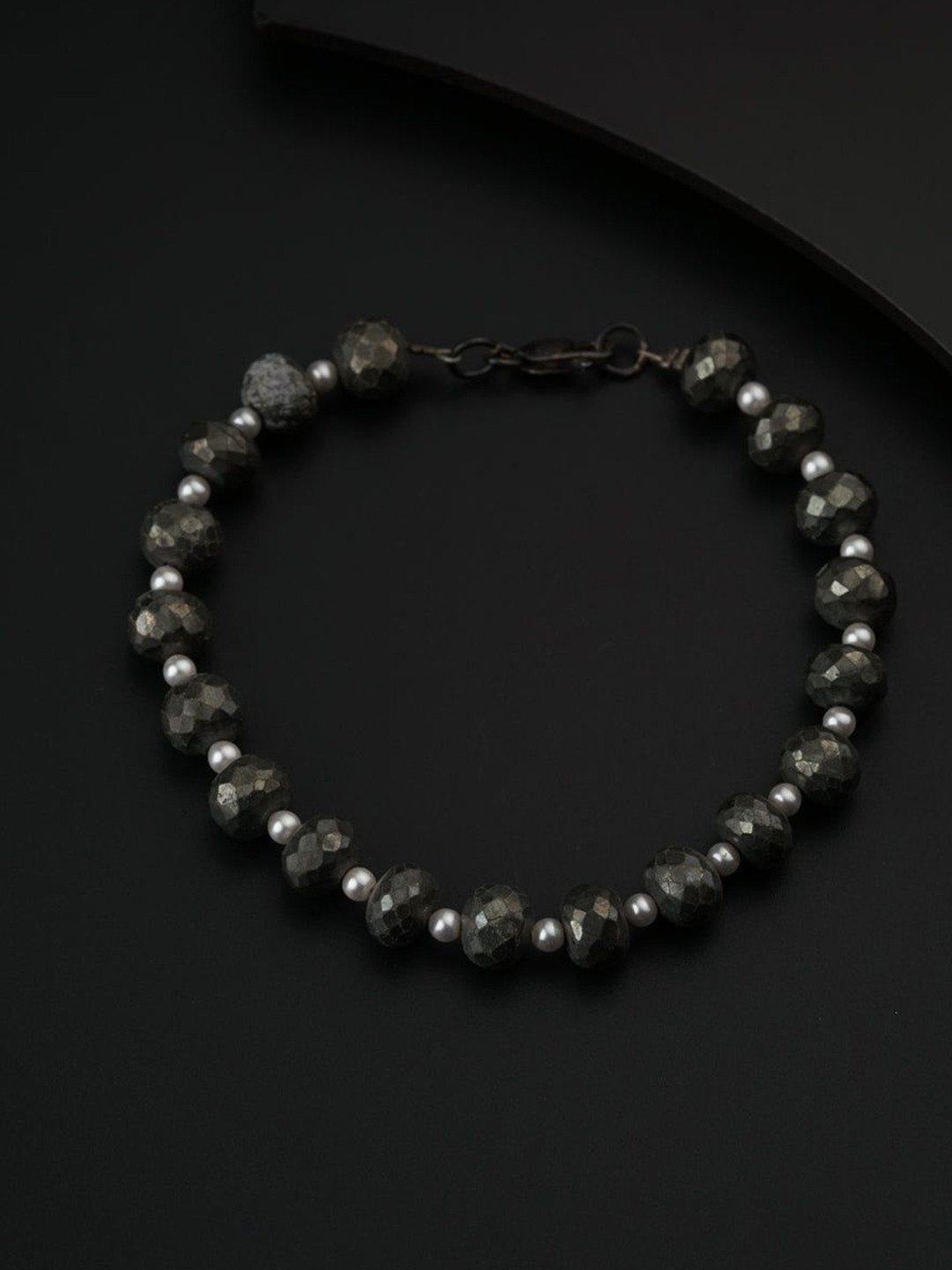 

House of Aadyaa Women Silver Link Bracelet