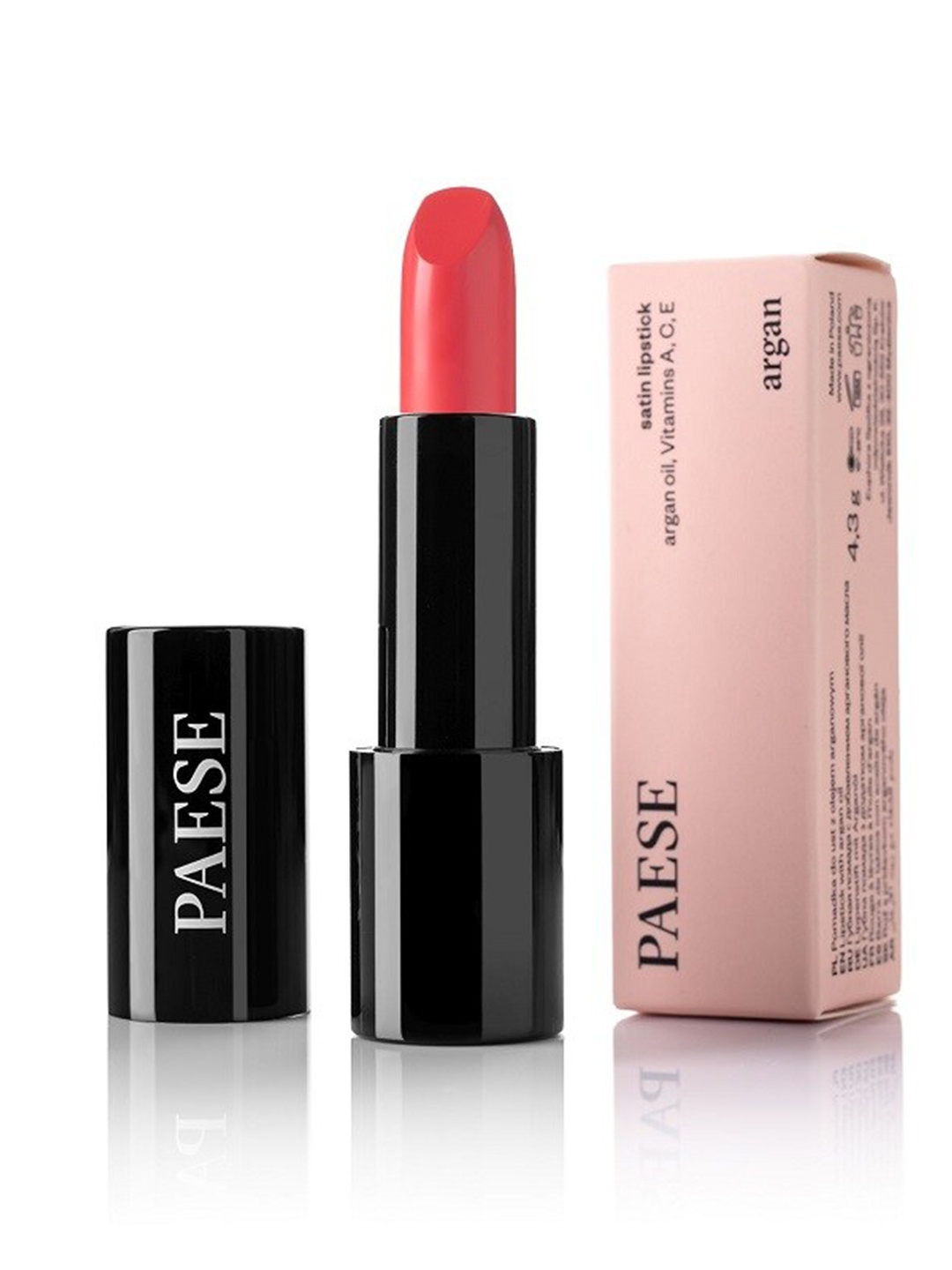 

Paese Cosmetics Women Argan Oil Lipstick 4.3g, Pink