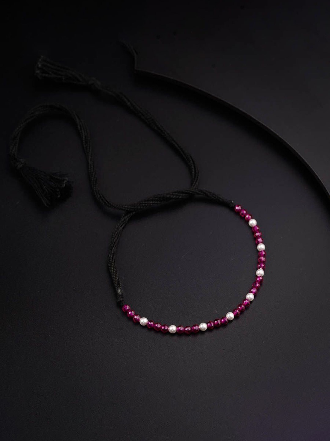 

House of Aadyaa Anklet, Silver