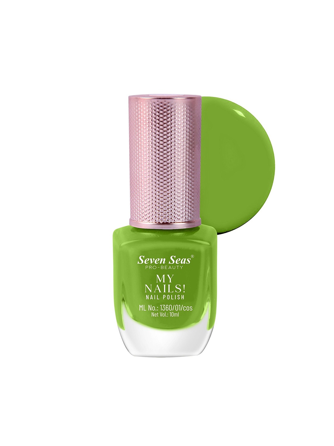 

Seven Seas My Nails Long lasting Nail Polish - 10 ml - 342, Green