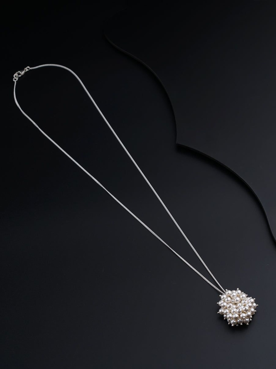 

House of Aadyaa Sterling Silver Necklace