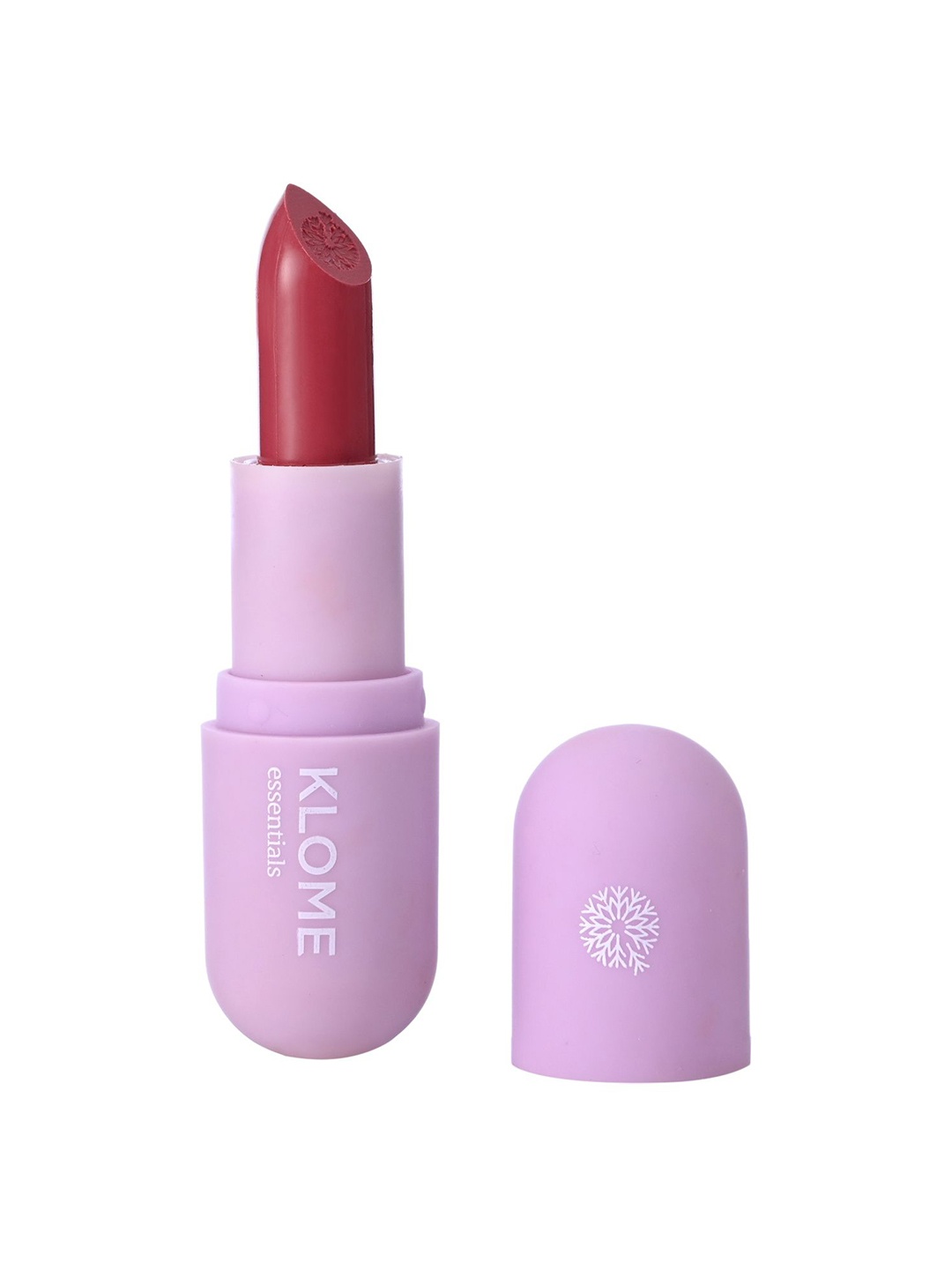 

Klome Essential Glossy Finish Bullet Lipstick With Vitamin E - Salmon Vegan Pastel, Pink