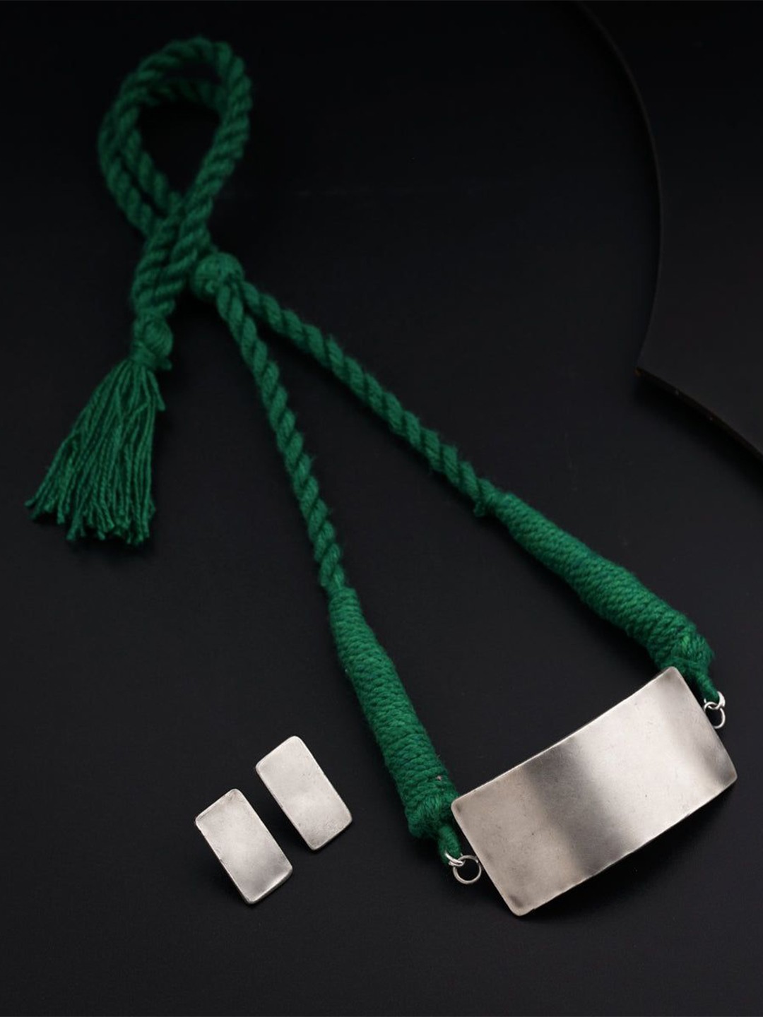 

House of Aadyaa Sterling Silver Necklace