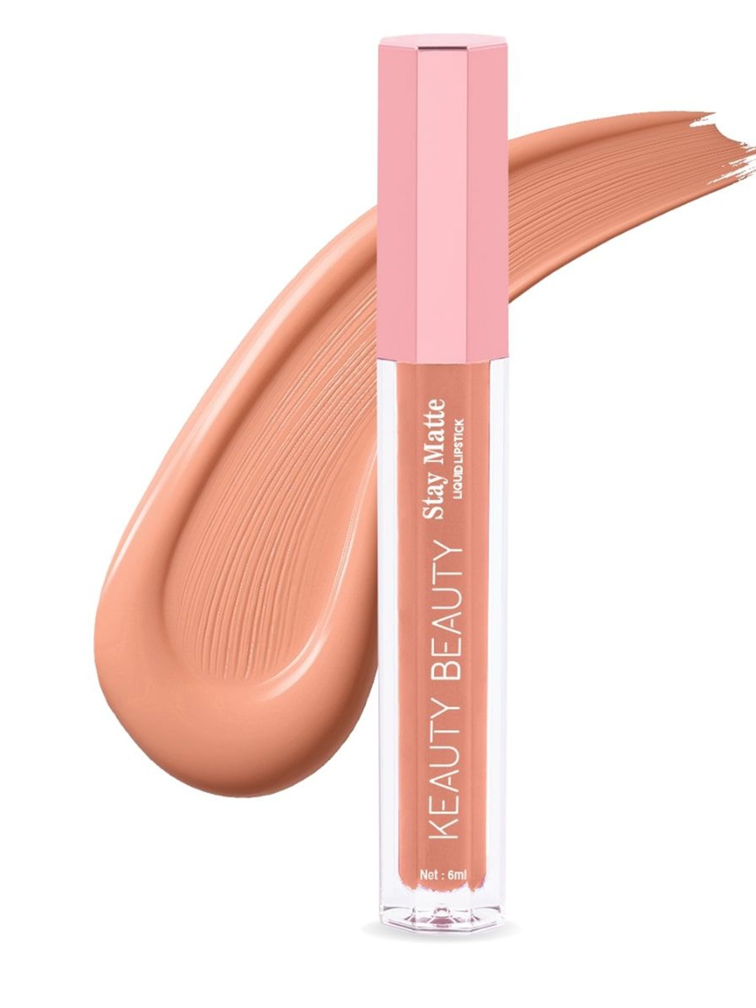 

Keauty Beauty Super Stay Matte Long Lasting Liquid Lipstick-6ml-Mocha 17, Nude