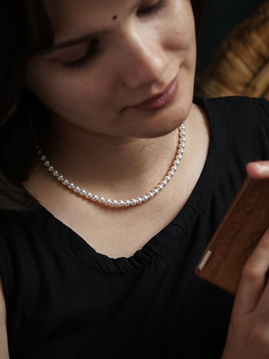 

House of Aadyaa Sterling Silver Necklace