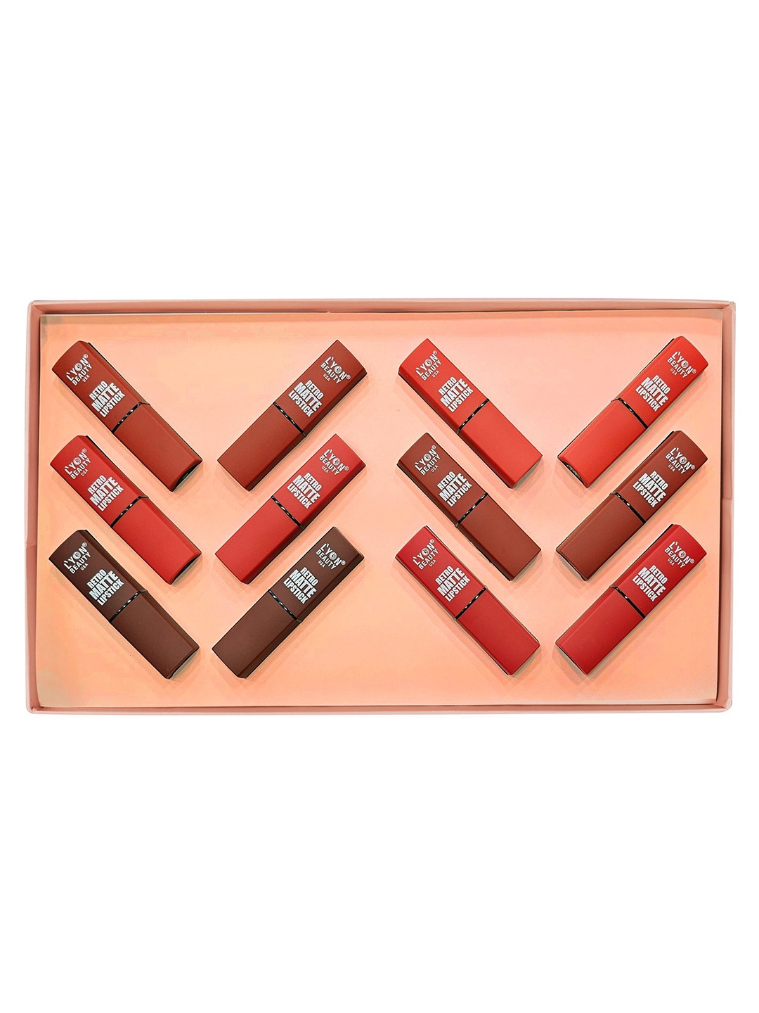 

Lyon Beauty USA Retro Matte Lipstick-3.5g-L05-B-RM, Multi