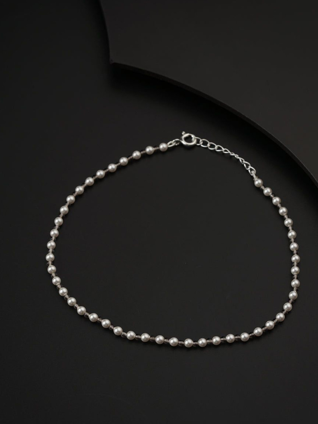 

House of Aadyaa Anklet, Silver