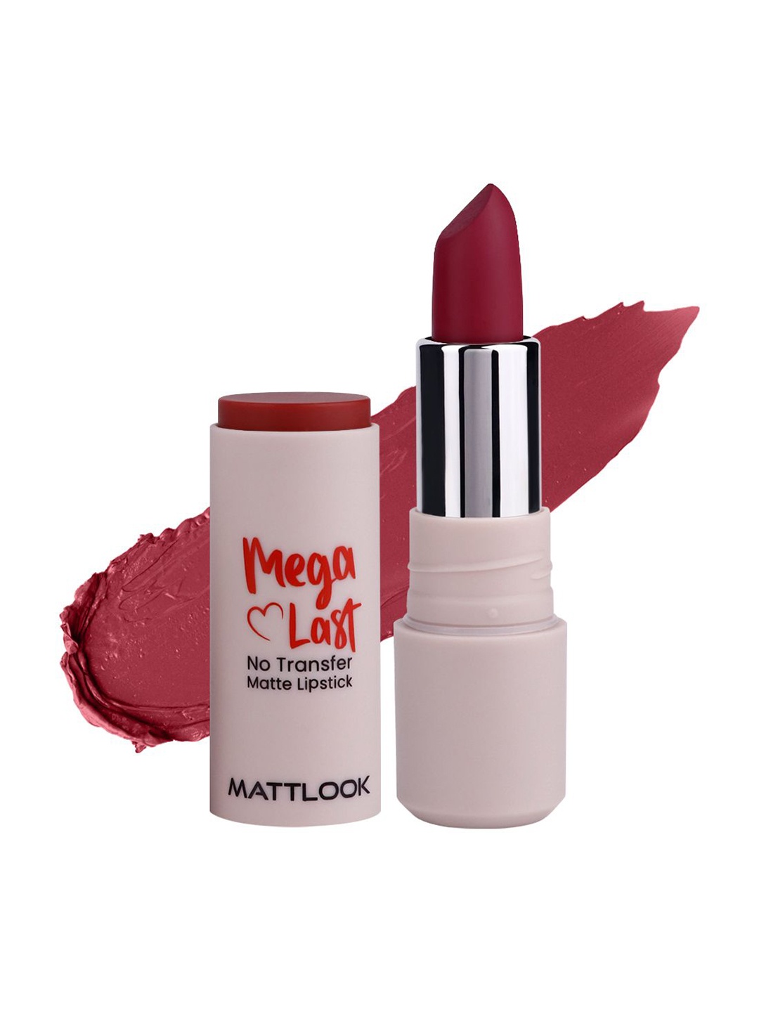 

MATTLOOK Mega Last No Transfer Matte Lipstick - 3.8 g - Maroon Crush 08