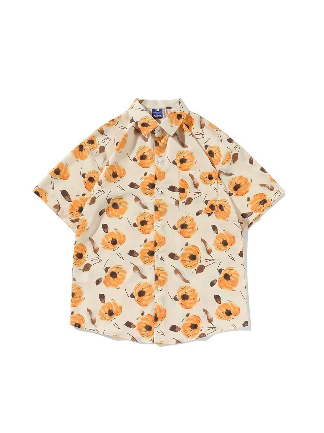 

StyleCast x Revolte Men Opaque Printed Casual Shirt, Yellow