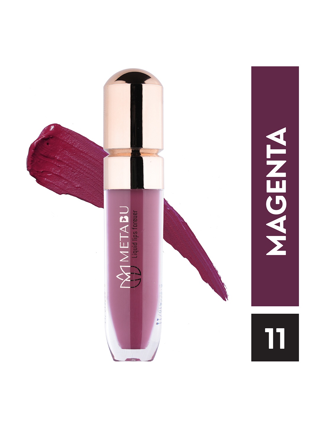 

METABU Waterproof Long-Lasting Liquid Lipstick 4.25ml - Magenta 11