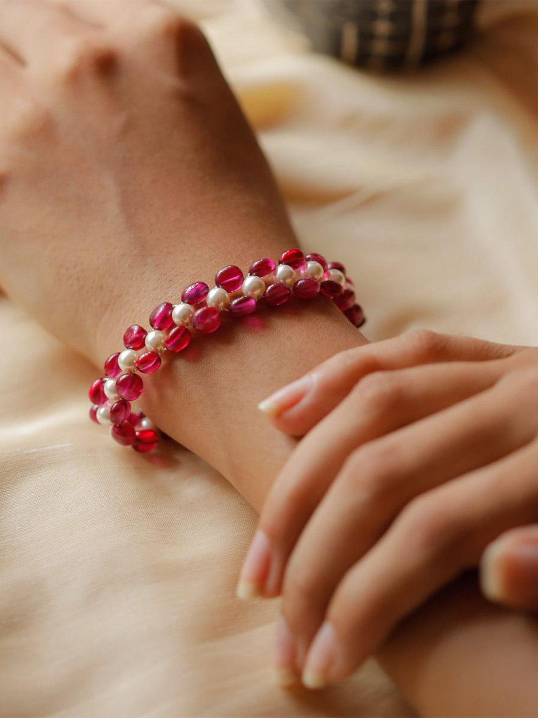 

House of Aadyaa Women 2 Silver Bracelet