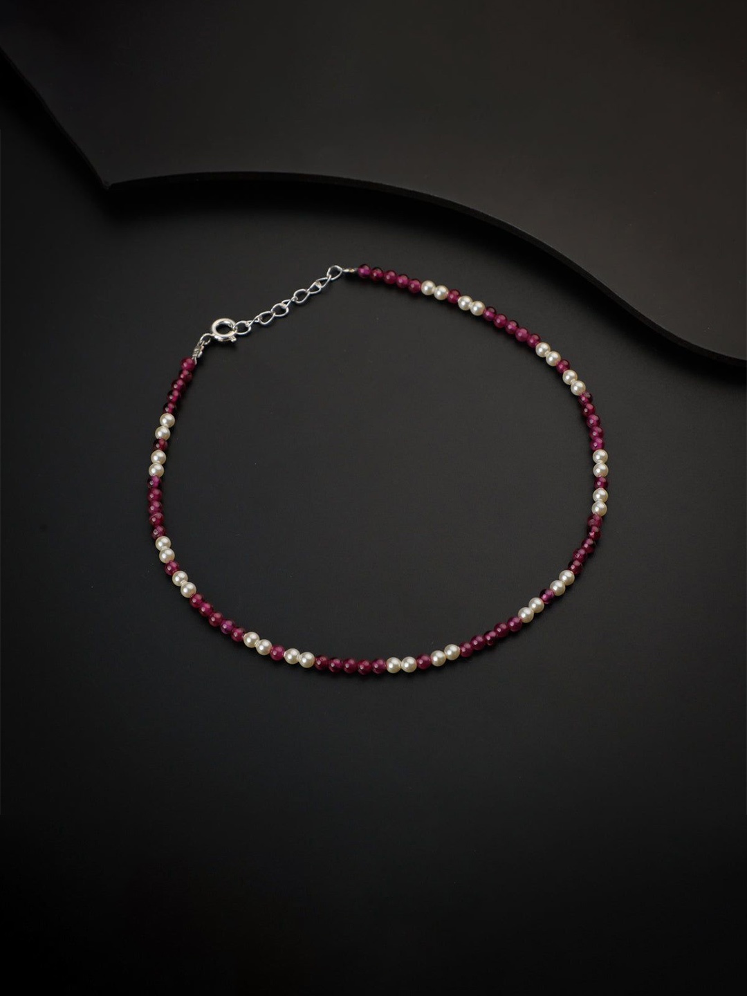 

House of Aadyaa Anklet, Silver