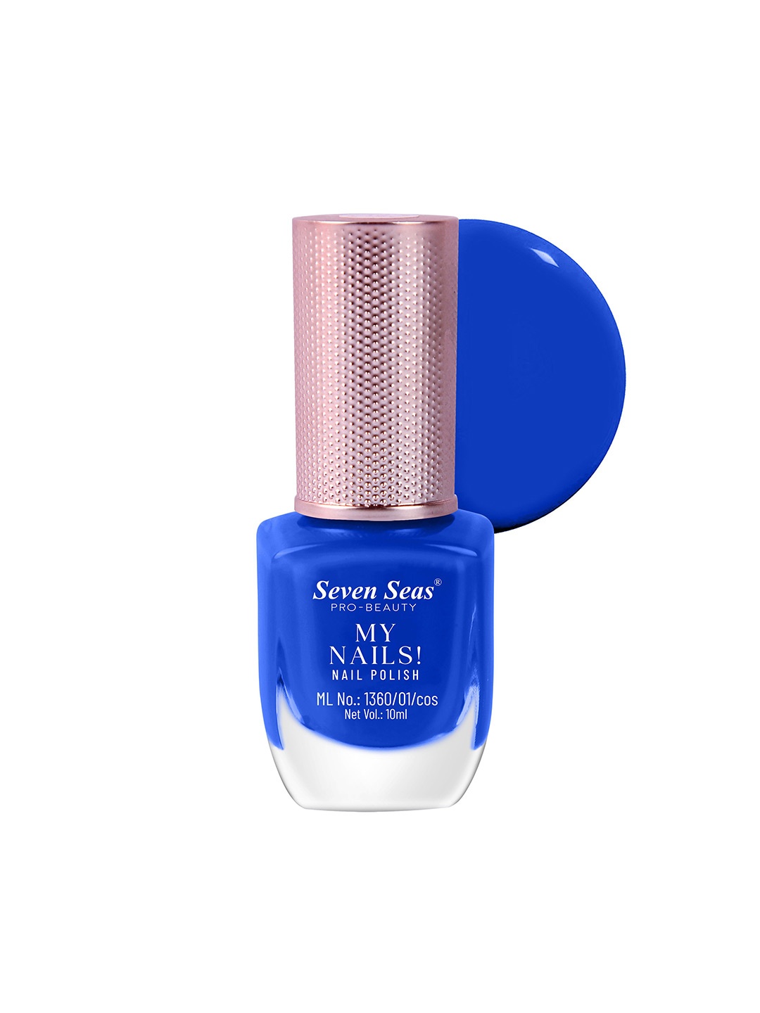 

Seven Seas My Nails Long Lasting Nail Polish - 10 ml - 345, Blue