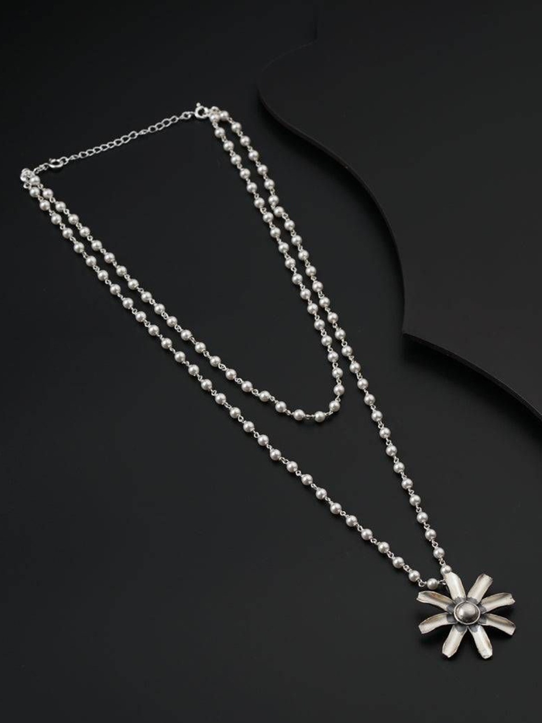 

House of Aadyaa Sterling Silver Necklace