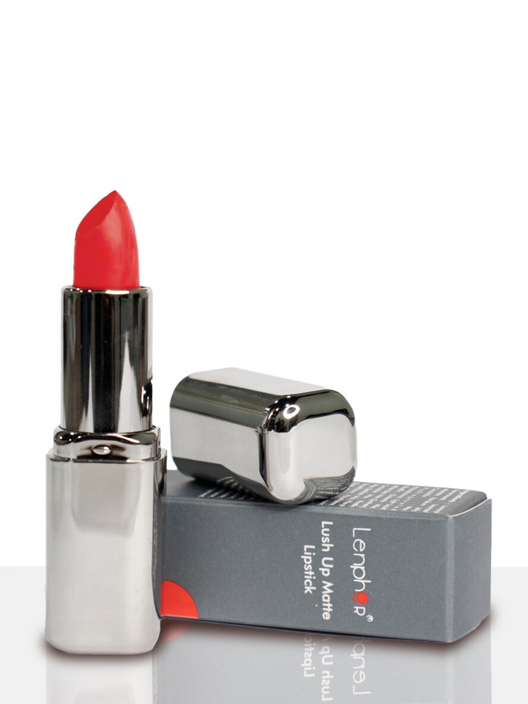 

Lenphor Lush Up Matte Lipstick - 4.10g - Rose Wood 06, Maroon