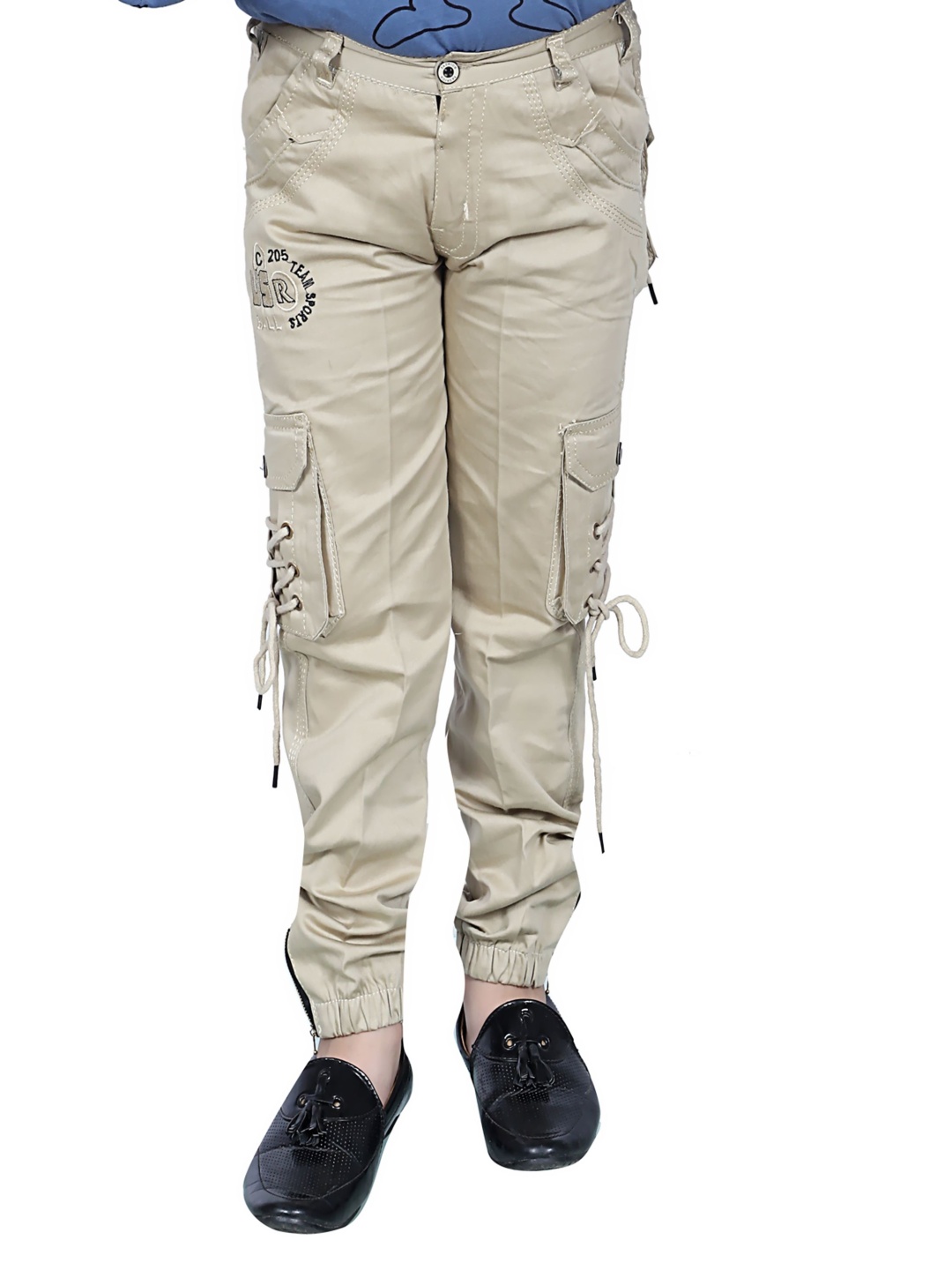 

SKG KIDS WEAR Boys Cotton Comfort Cargo Styles Jeans, Beige