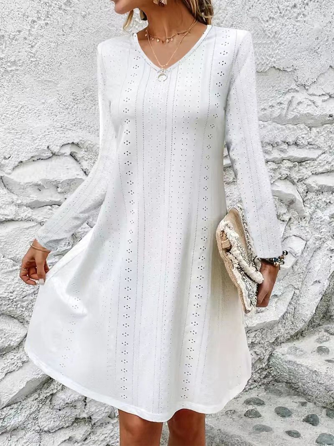 

StyleCast Women A-Line Dress, White