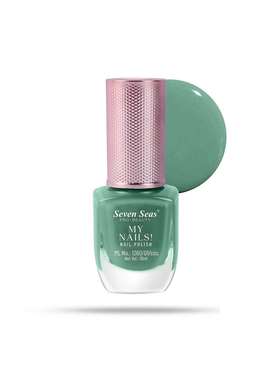 

Seven Seas My Nails Pro-Beauty Long-Lasting Glossy Nail Polish - 10 ml - Green 236