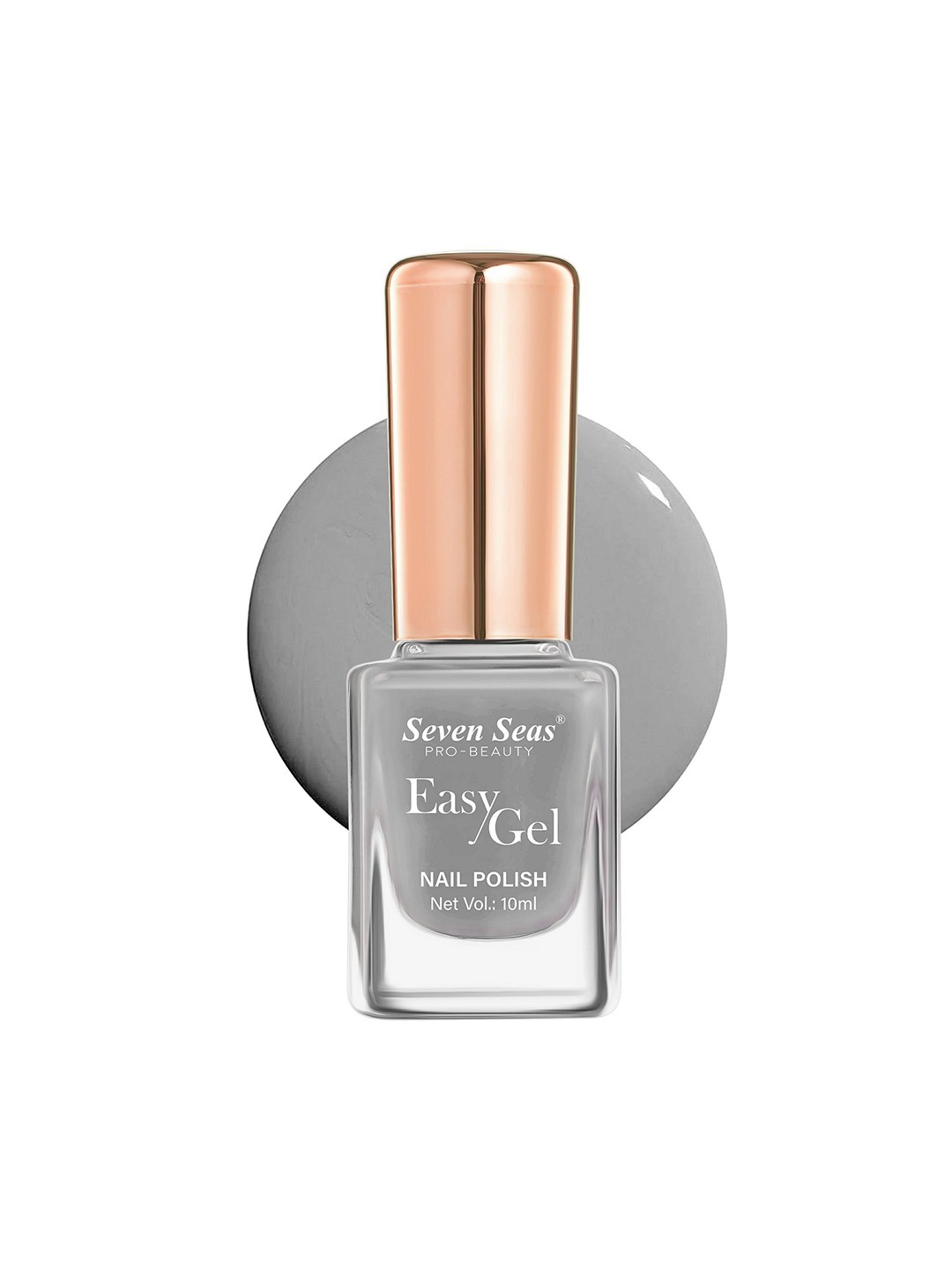 

Seven Seas Easy Gel Quick Drying Nail Polish - 10 ml - 210, Grey