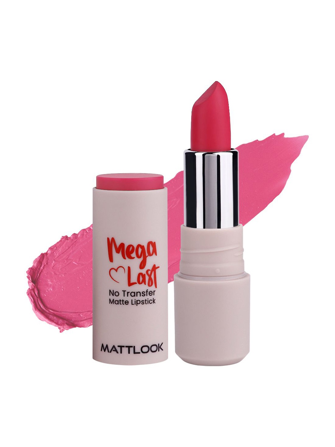 

MATTLOOK Mega Last No Transfer Matte Lipstick - 3.8 g - Pinky Promise - 09, Pink