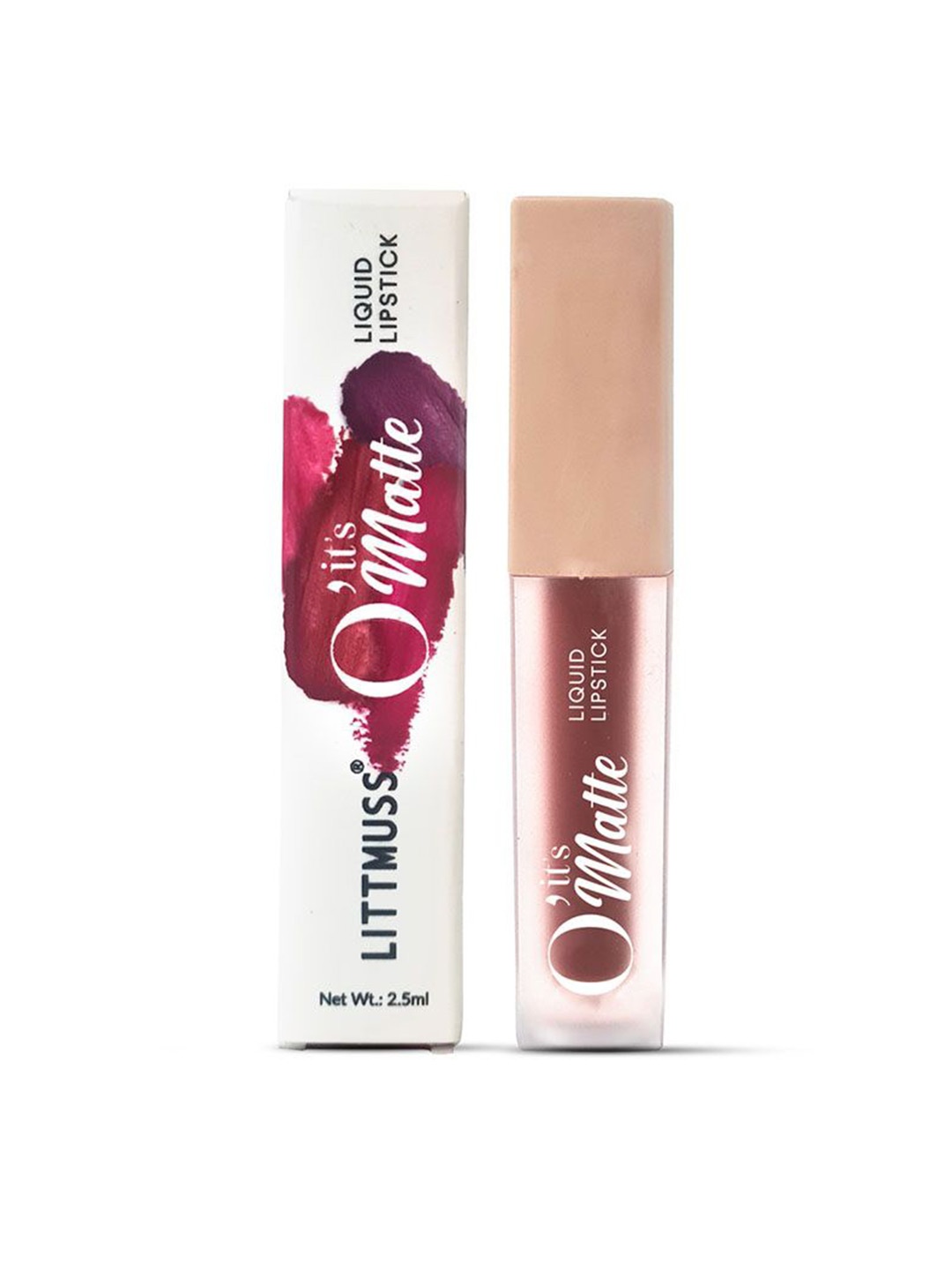 

LITTMUSS O' It's Matte Waterproof Long Lasting Liquid Lipstick 2.5 ml - Brown Hazel 03