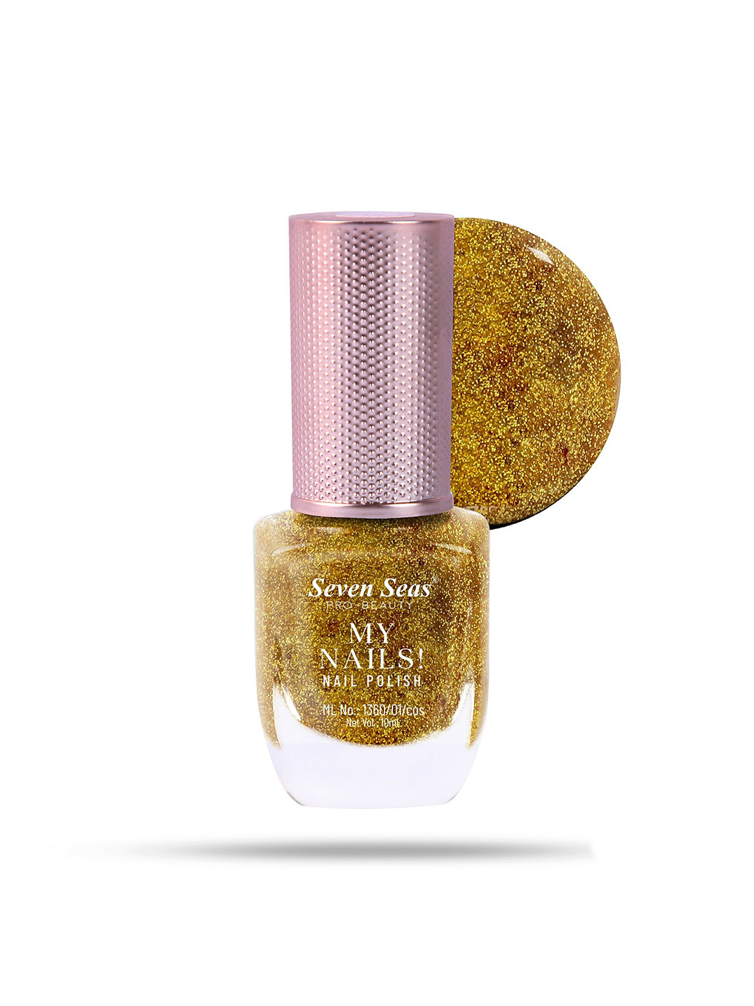 

Seven Seas My Nails Long Lasting Nail Polish - 10 ml - 244, Gold