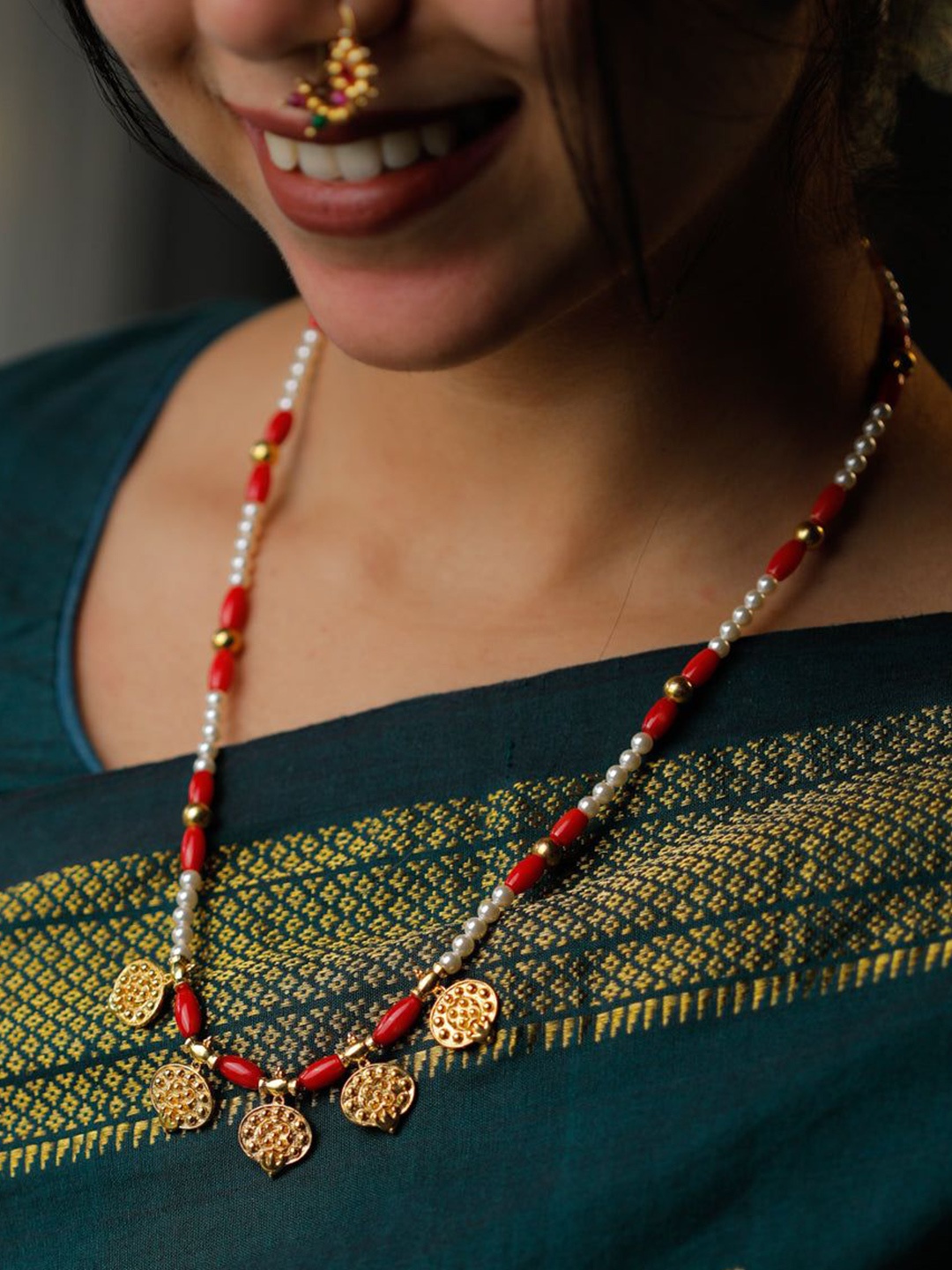 

House of Aadyaa Sterling Silver Necklace