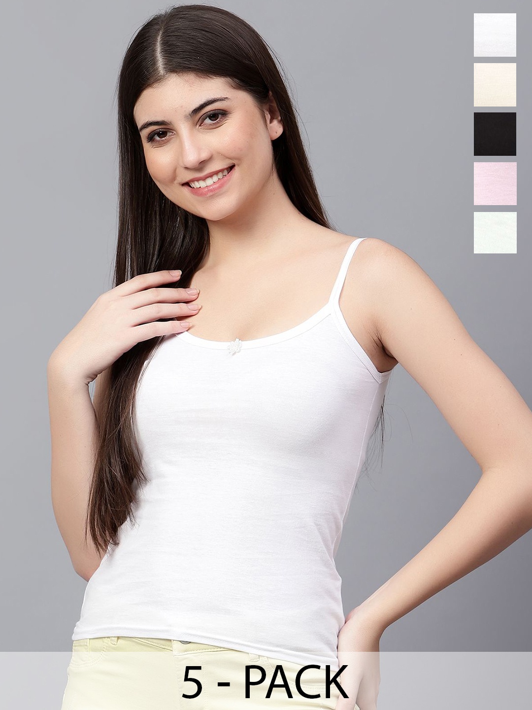 

Moda Rapido Cotton Crop Top, White