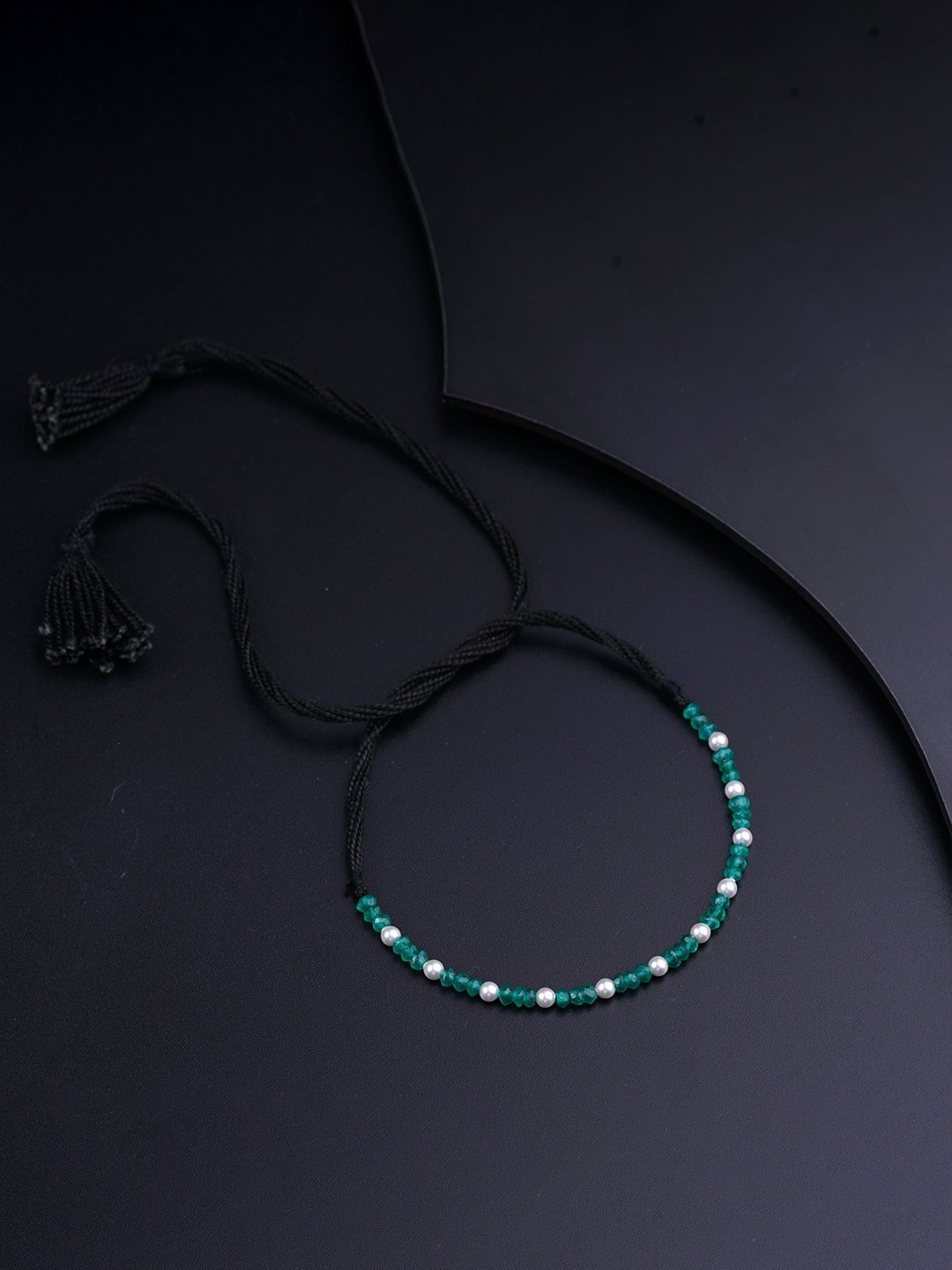 

House of Aadyaa Anklet, Silver
