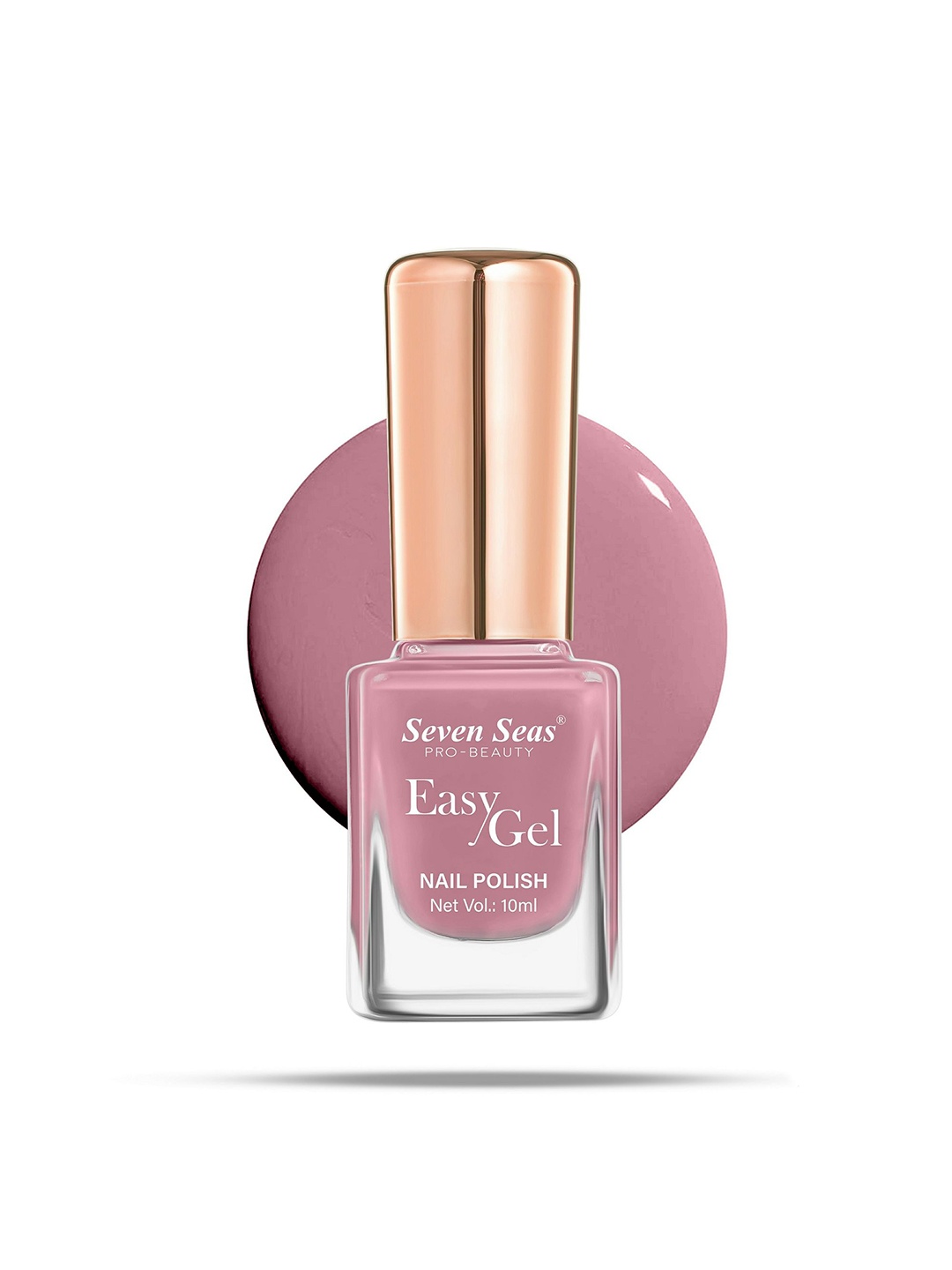 

Seven Seas Easy Gel Pro-Beauty Quick Dry Glossy Nail Polish - 10 ml - Mauve - 233