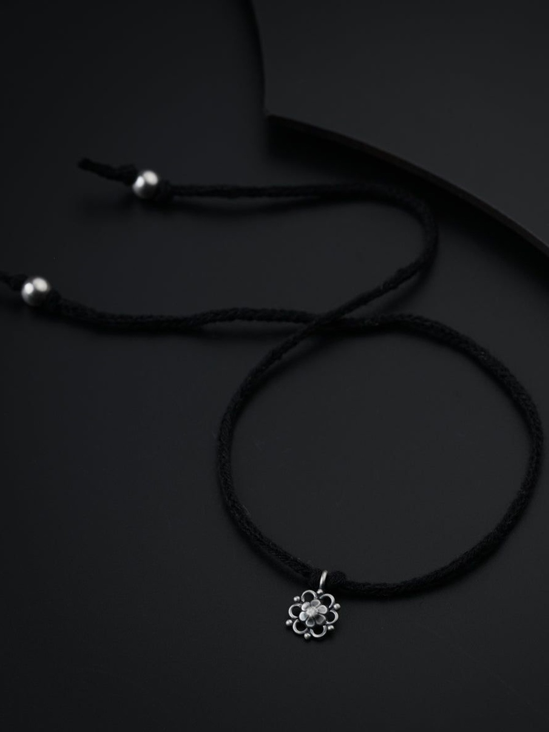 

House of Aadyaa Anklet, Silver