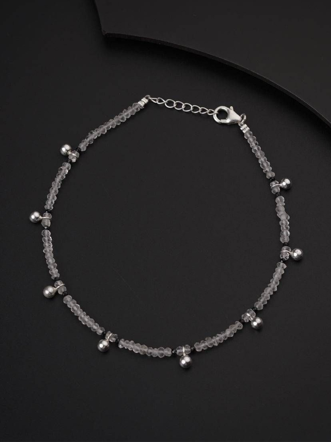 

House of Aadyaa Anklet, Silver