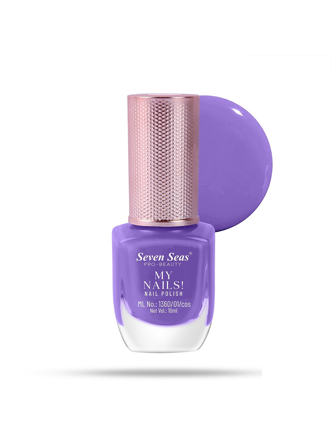 

Seven Seas My Nails Long-Lasting Glossy Nail Polish - 10 ml - Shade 225 - Purple