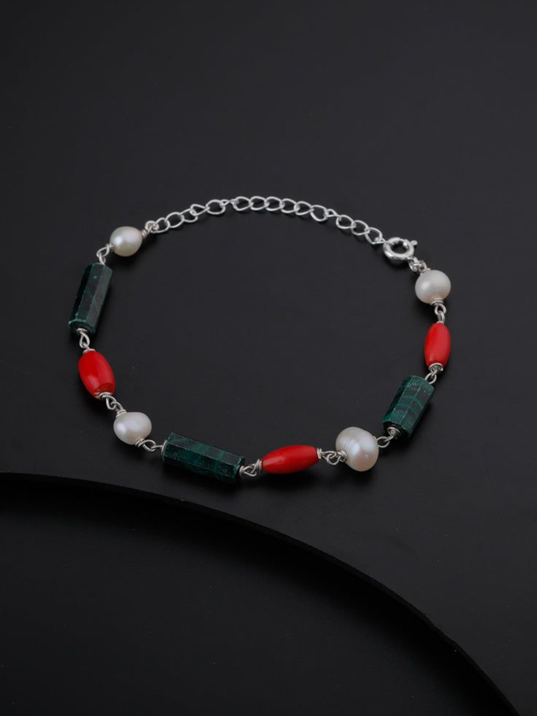 

House of Aadyaa Women 2 Silver Bracelet
