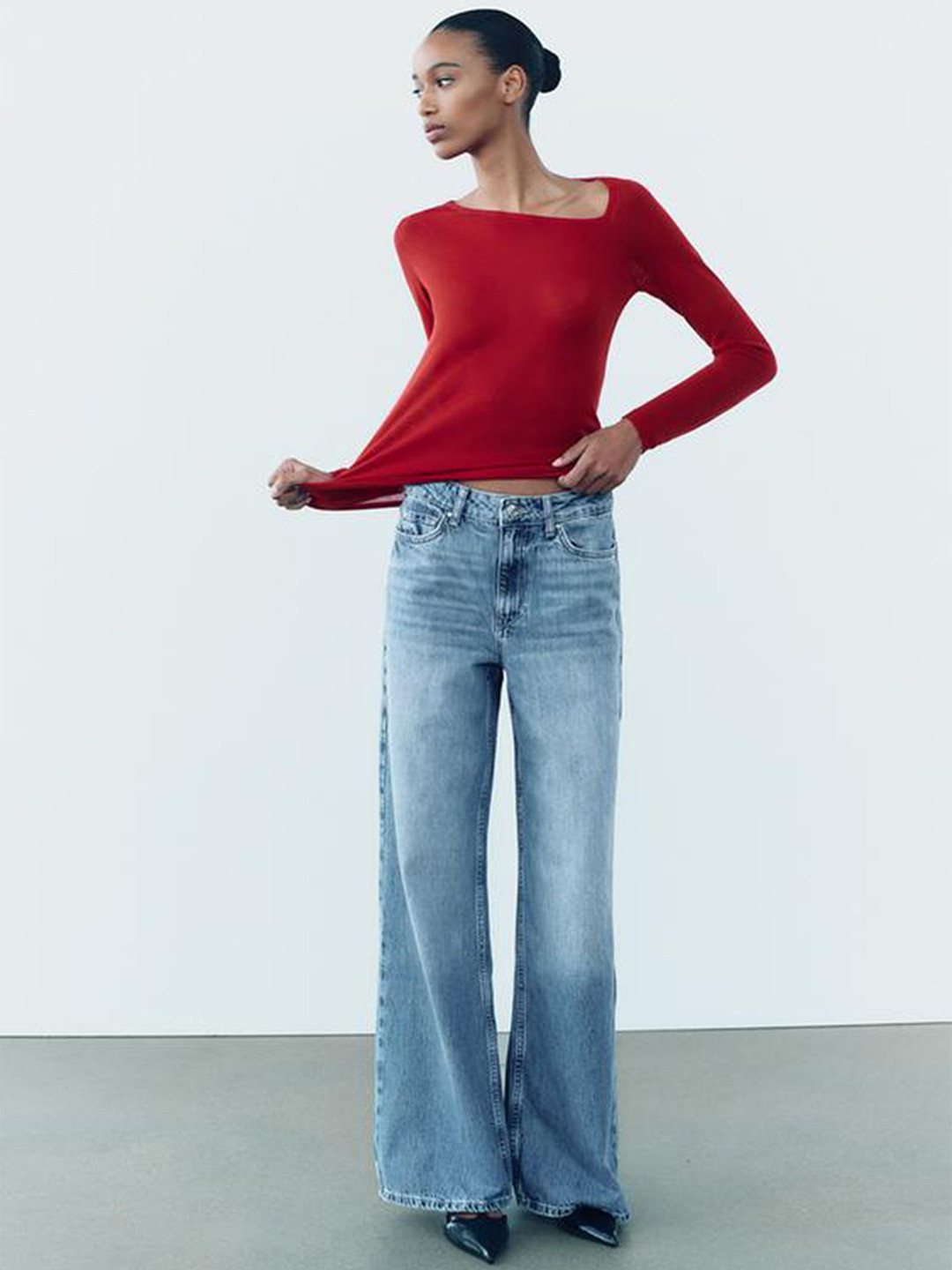

LULU & SKY Women Pullover Sweaters, Red