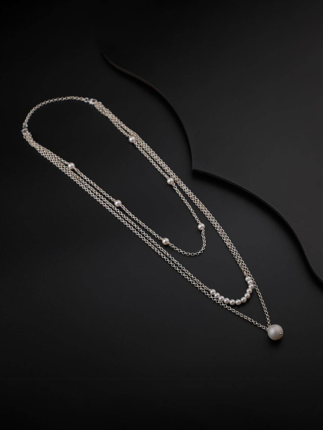 

House of Aadyaa Sterling Silver Necklace