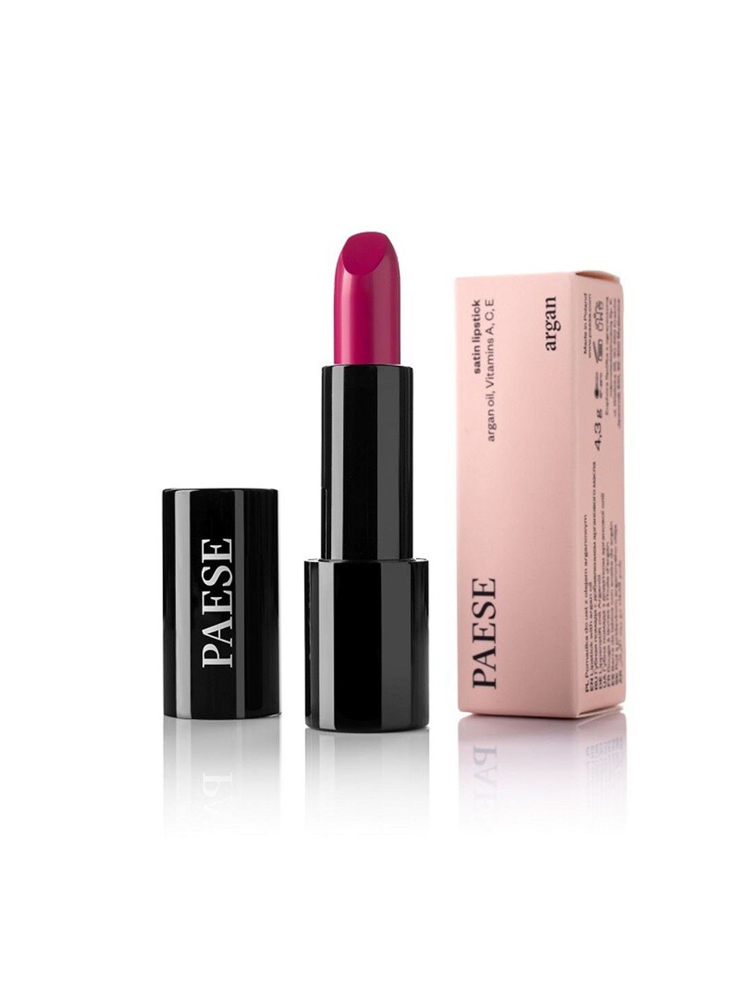 

Paese Cosmetics Argan Oil Lipstick 4.3g, Fuchsia