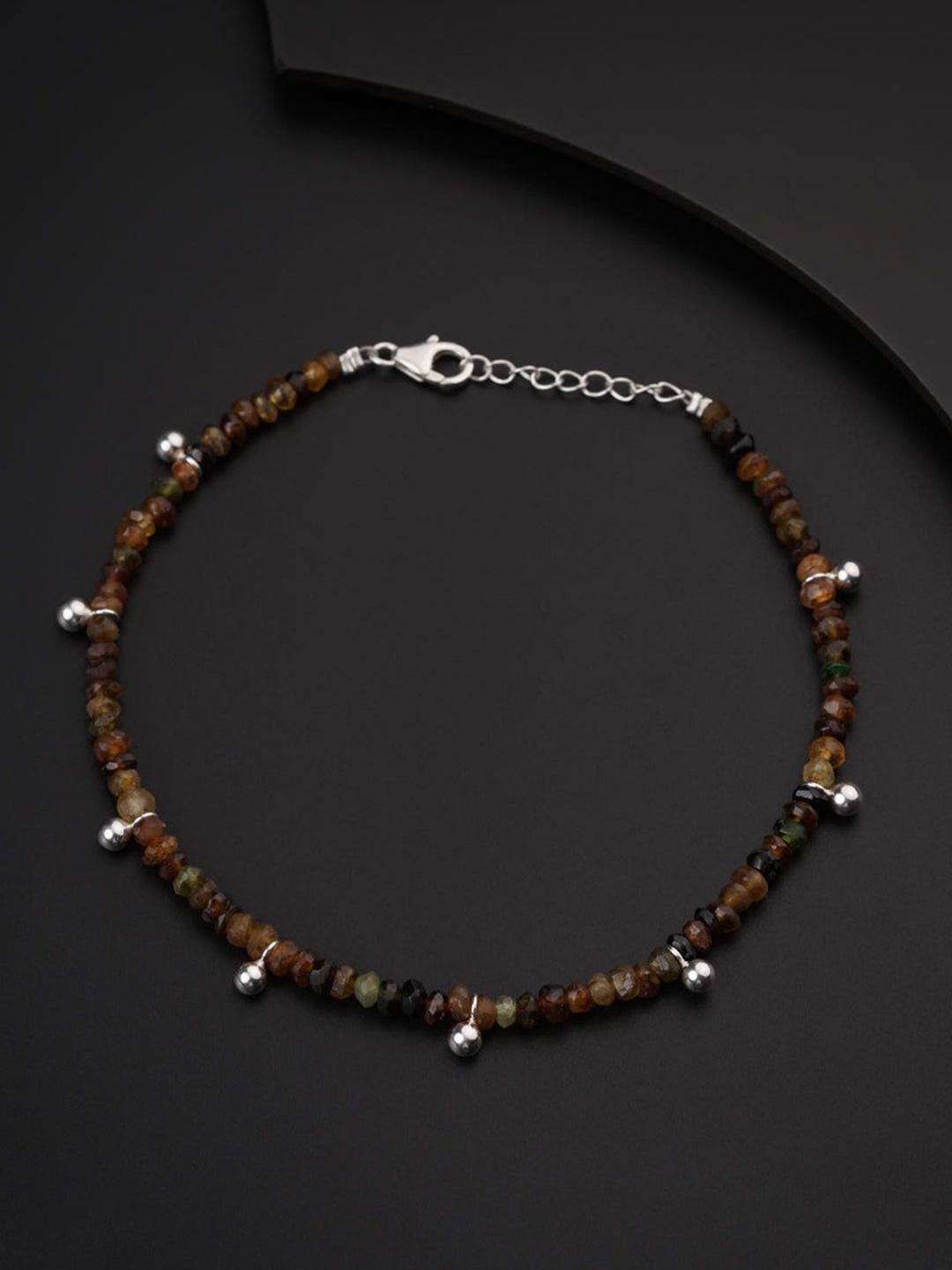 

House of Aadyaa Anklet, Silver