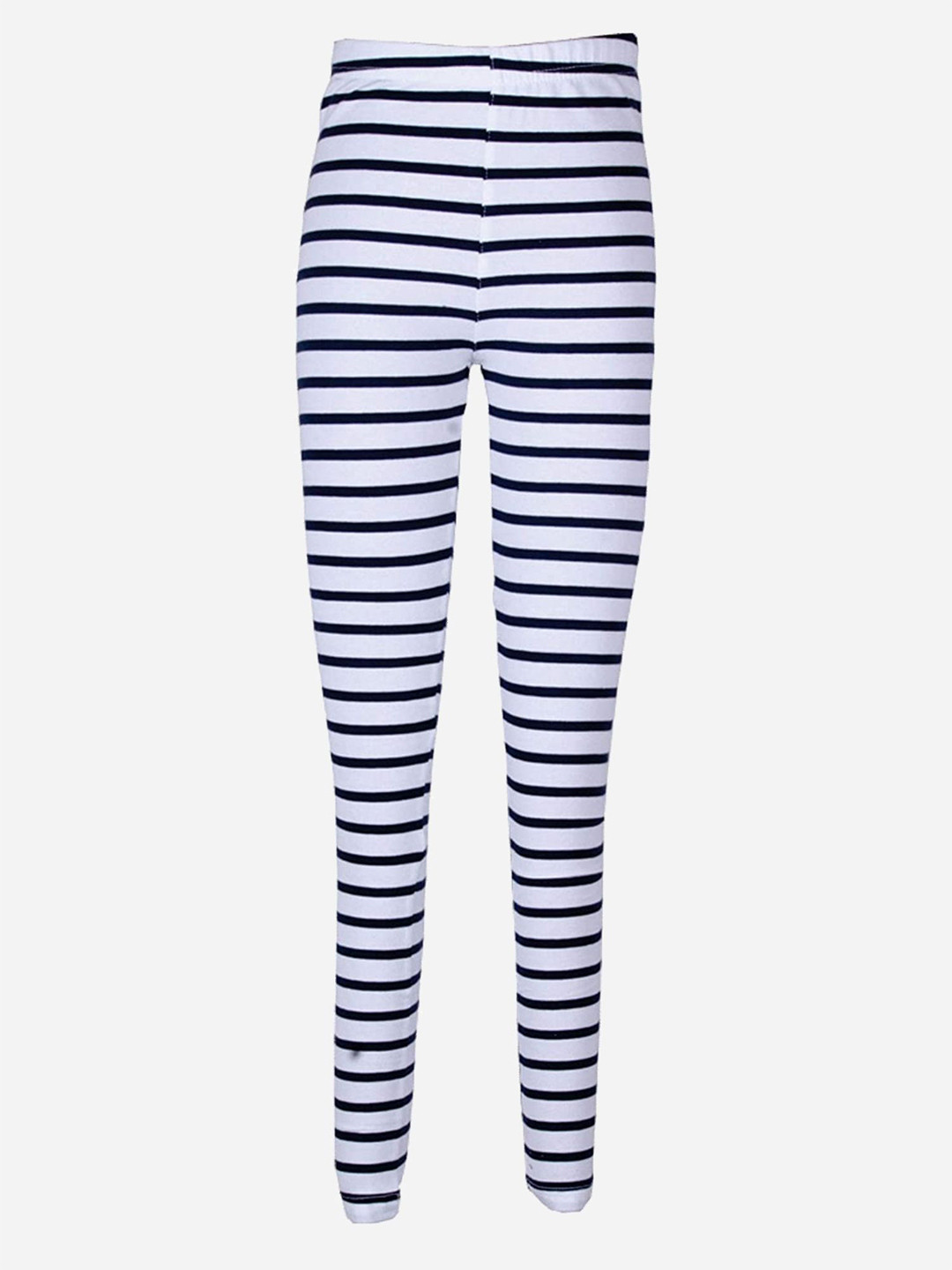 

Bodycare Kids Girls Printed Tighty White & Blue Leggings