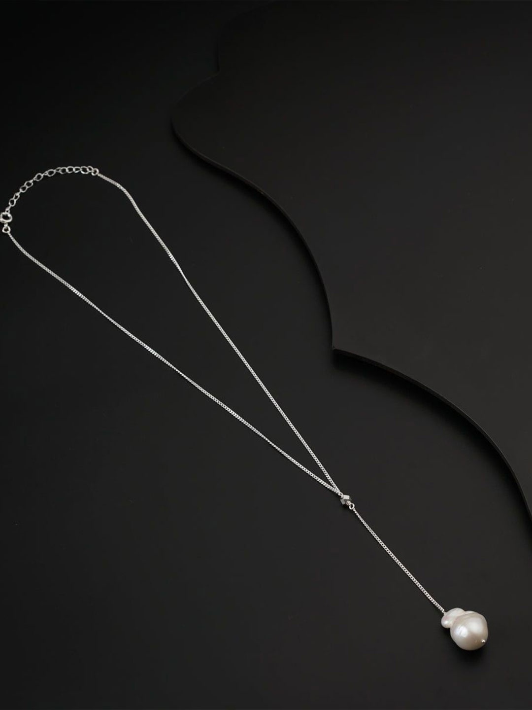 

House of Aadyaa Sterling Silver Necklace