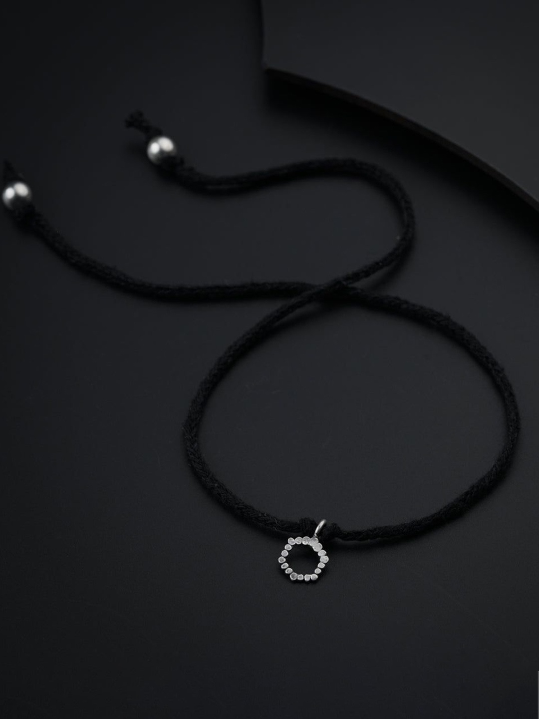 

House of Aadyaa Anklet, Silver
