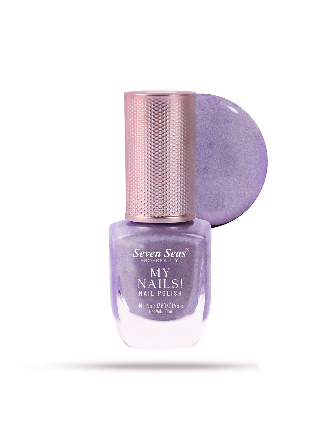 

Seven Seas My Nails Long-Lasting Glossy Nail Polish - 10 ml - Shade 356 - Lavender