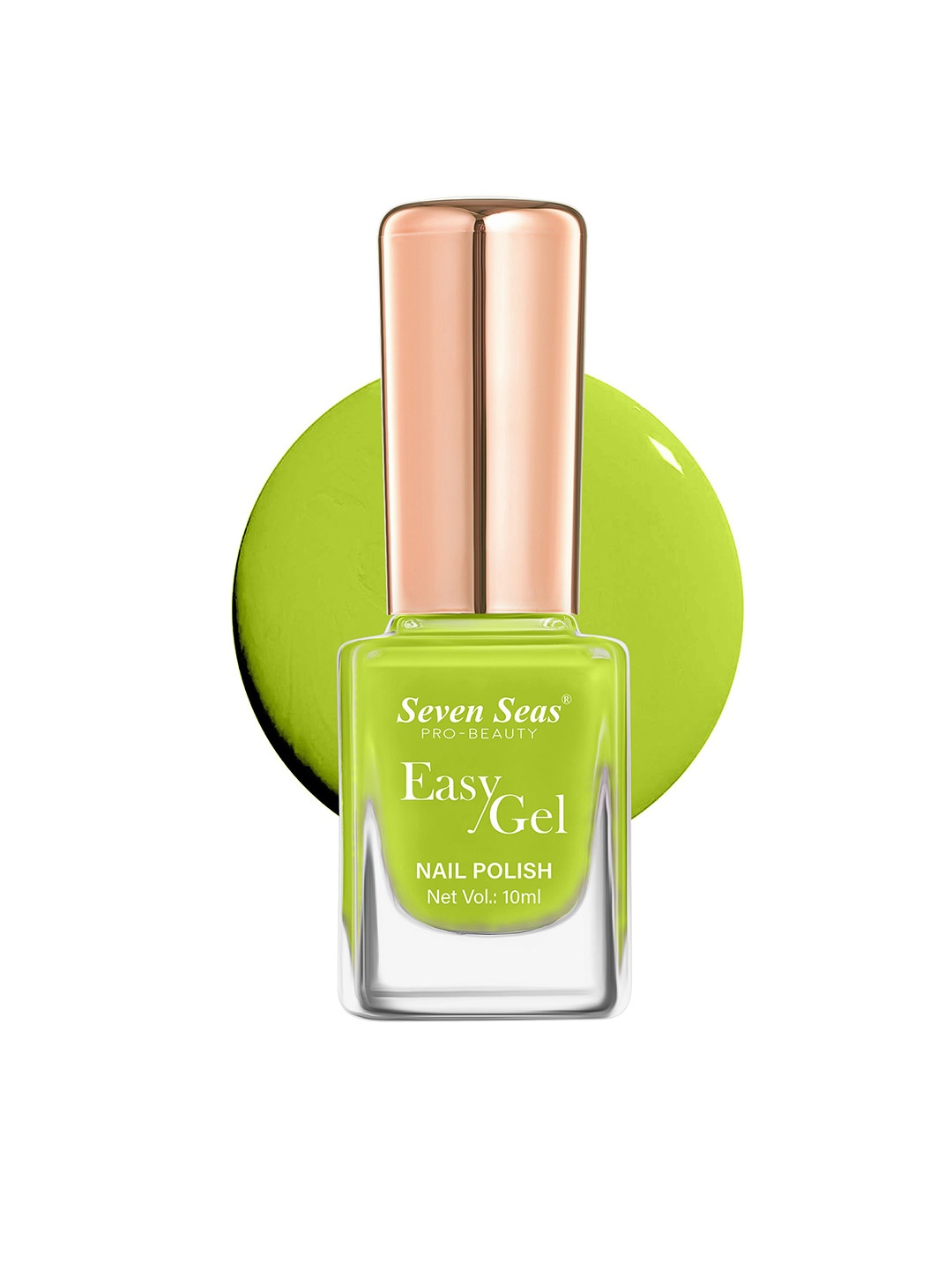 

Seven Seas Easy Gel Quick Dry Formula Nail Polish- 10 ml- 263, Green