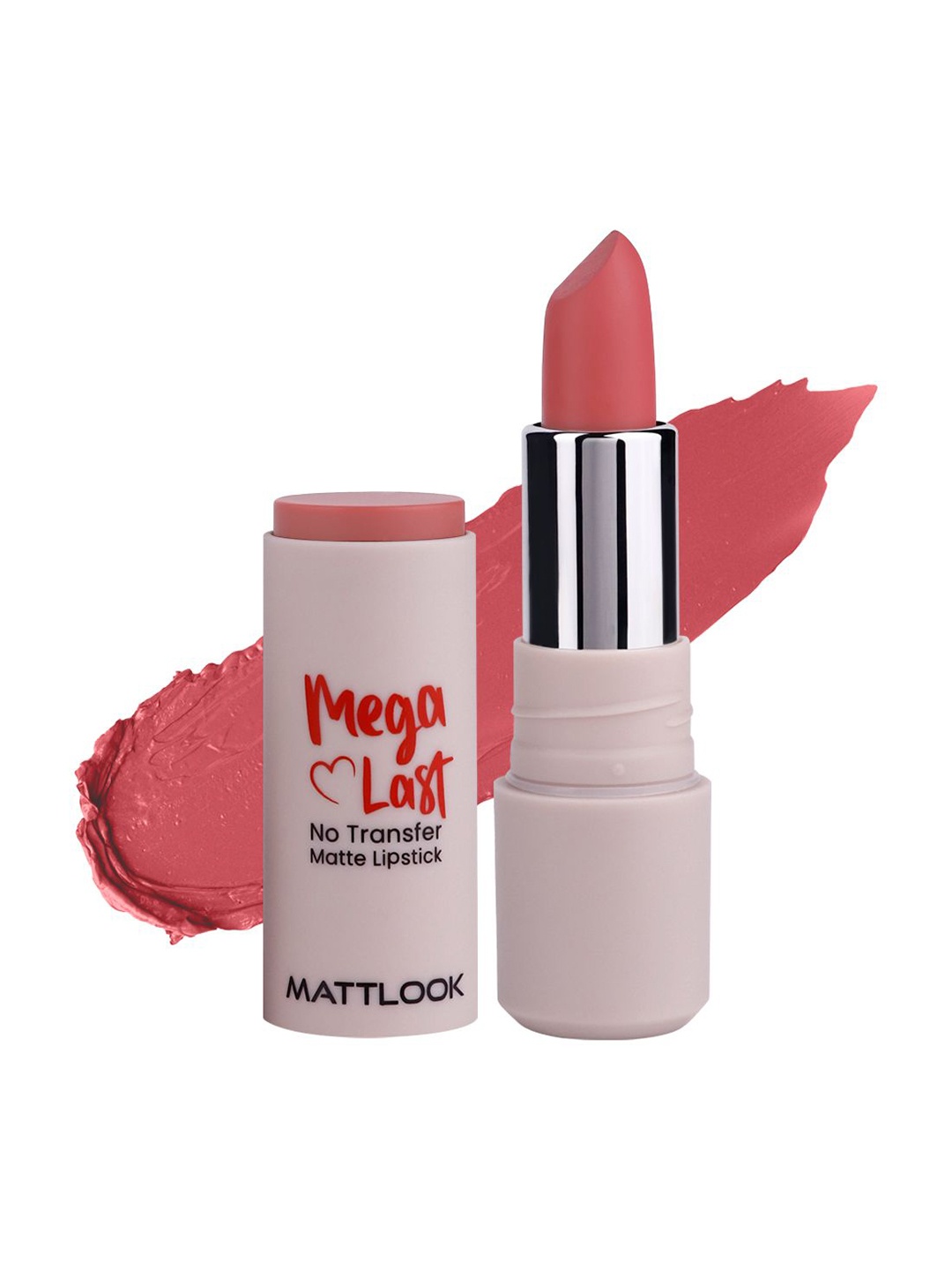 

MATTLOOK Mega Last No Transfer Matte Lipstick - 3.8 g - Retro Nude-17, Pink