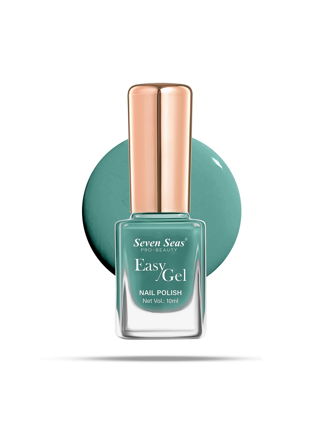 

Seven Seas Easy Gel Quick Dry Formula Nail Polish- 10 ml- 236, Green