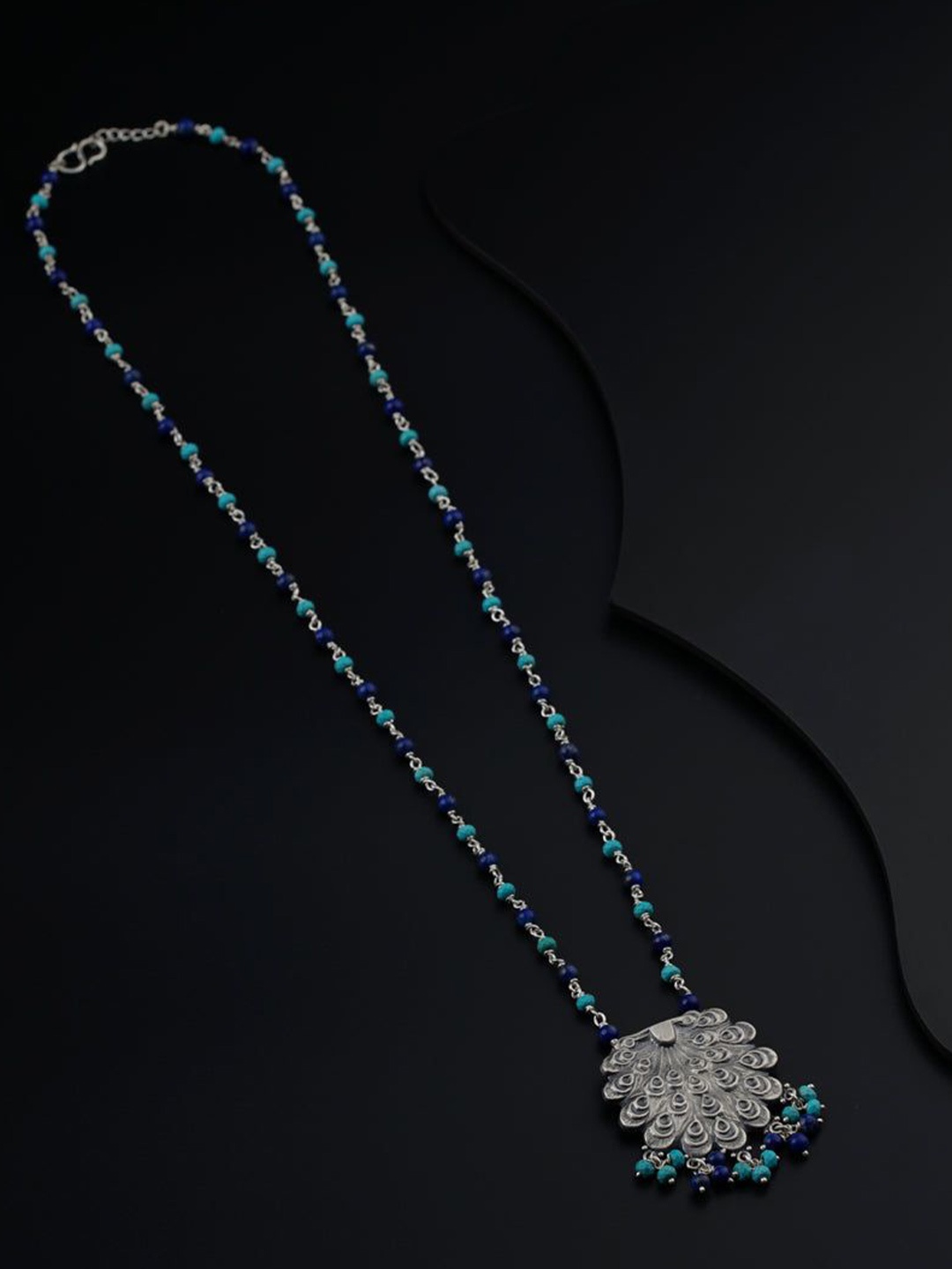 

House of Aadyaa Sterling Silver Handcrafted Necklace