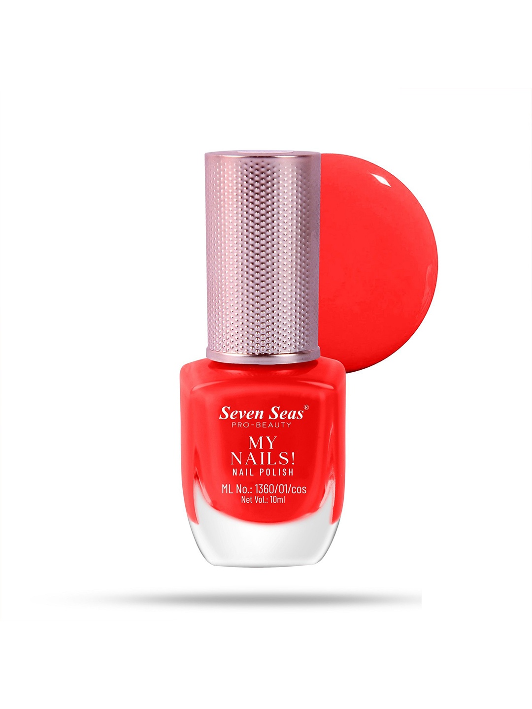 

Seven Seas My Nails Long-Lasting Nail Polish - 10 ml - 227, Orange